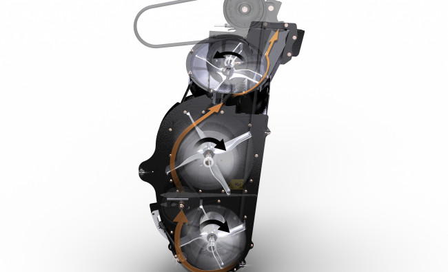 Case IH Axial-Flow 250 seeria 498–634 hj