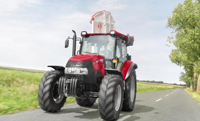 Traktorius Case IH Farmall A serijos (90-100 AG) važiuojantis plentu