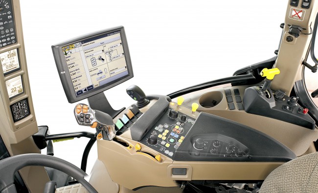 Traktoriaus Case IH Maxxum CVX serijos 116 -145 AG vairuotojo kabinos valdymo panelė