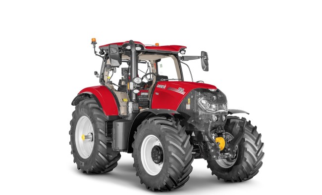 Traktoriaus Case IH Puma CVX serijos 150 - 240 AG vaizdas iš priekio