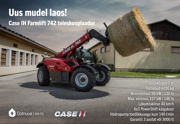 Uus mudel laos! Farmlift 742 teleskooplaadur Uus mudel laos! Farmlift 742 teleskooplaadur