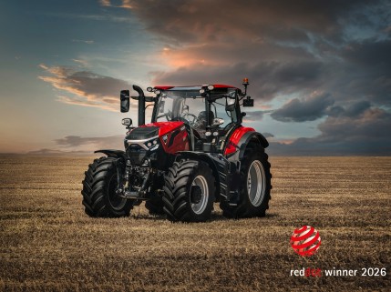 Case IH Puma traktor pälvis Red Dot tootedisaini auhinna