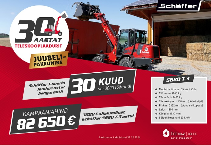 Schäffer juubelipakkumine