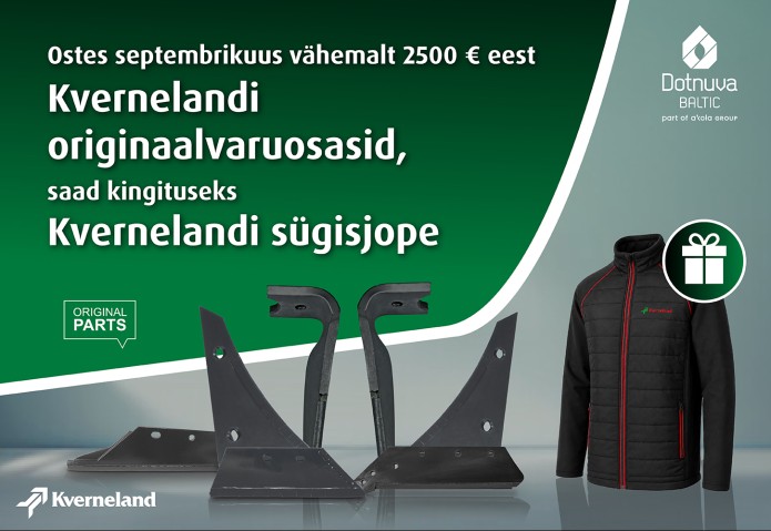 Kvernelandi originaalvaruosade sügiskampaania 2026