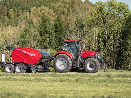 Case IH RB545 press pakub aja ja tööjõu kokkuhoidu