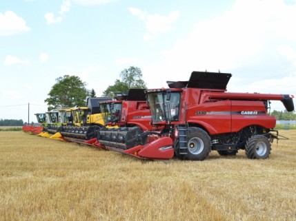 Case IH kombainid võistlustules!