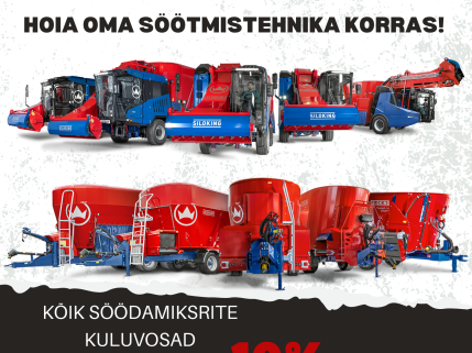 Siloking söödamiksrite kuluvosad -10%!