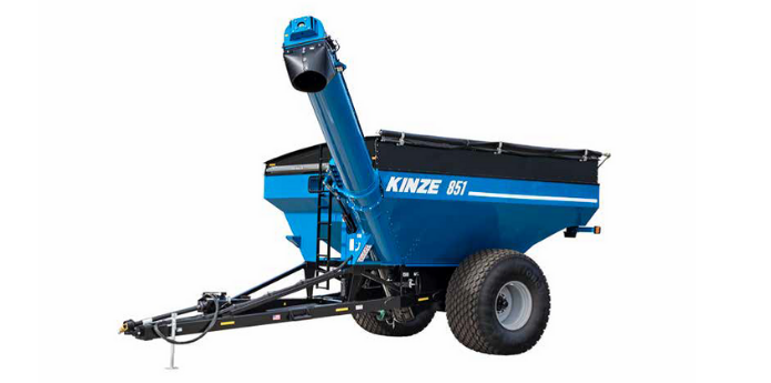 Kinze teravilja ümberlaadimise poolhaagis