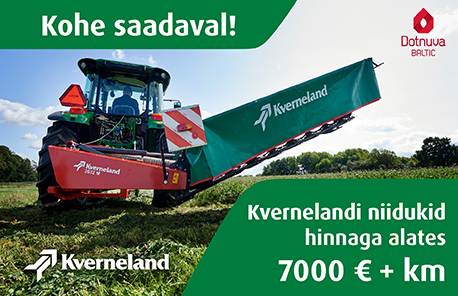 Lai valik Kvernelandi niidutehnikat - kohe saadaval!