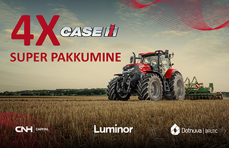 4x Case IH SUPER PAKKUMINE