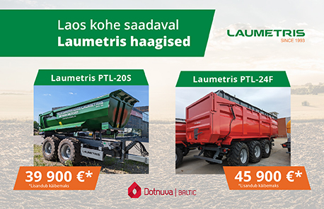 Laumetris haagiste laomasinate kampaania 2024