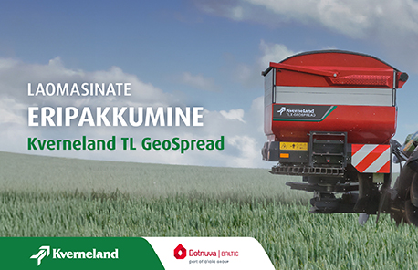 Kevadtöödeks uus Kverneland väetisekülvik