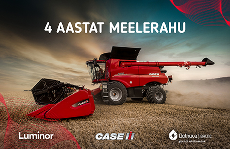 Case IH Axial-Flow 8250 = 4 aastat meelerahu