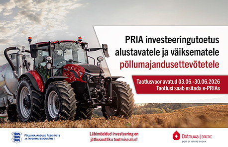 Väikeste põllumajandusettevõtete arendamise investeeringutoetus
