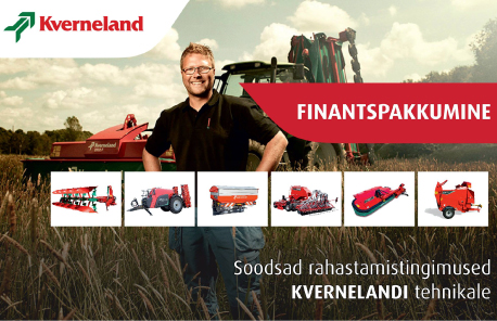 Kvernelandi tehnika intressiga alates 0,99%